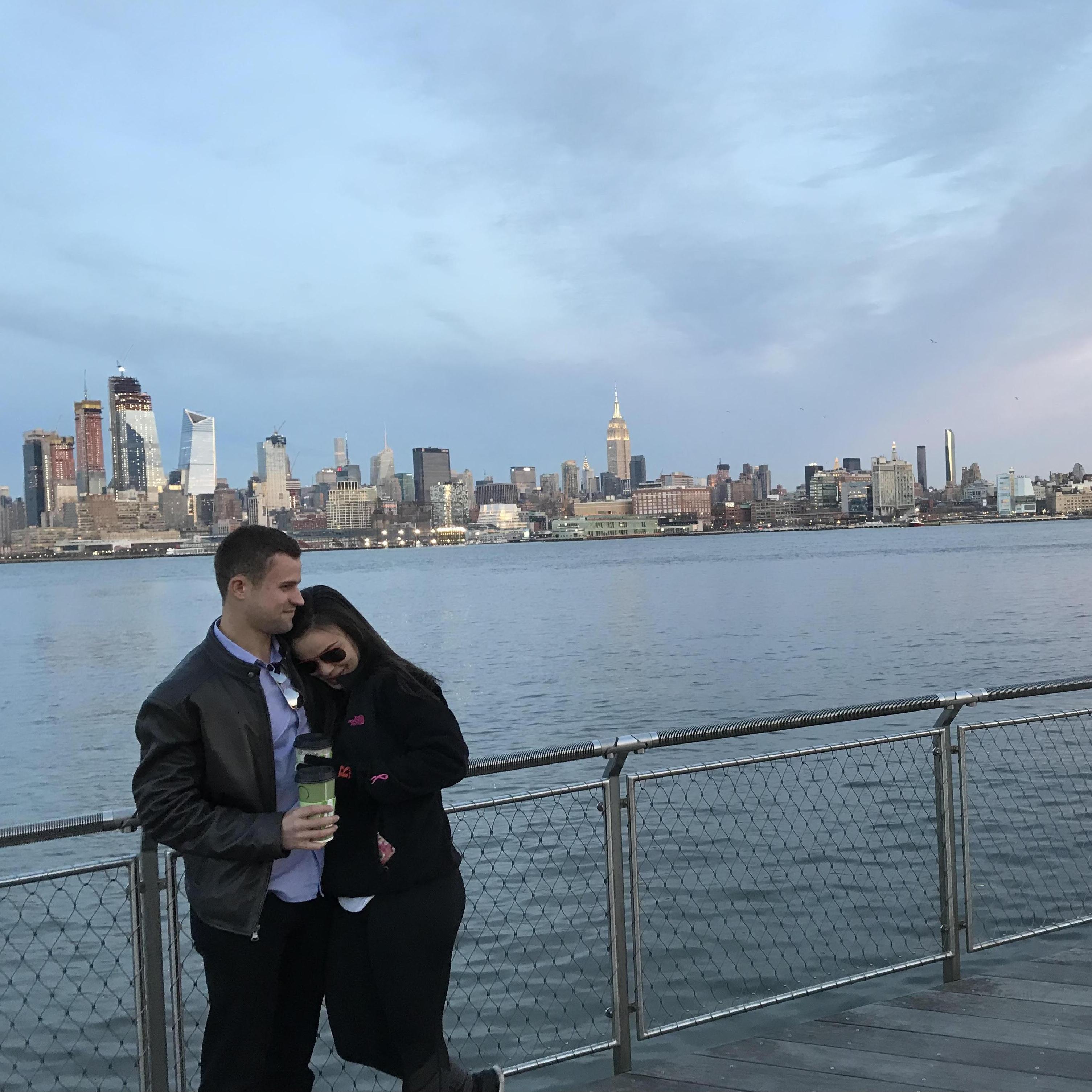 First weekend in Hoboken! Pink eye who?