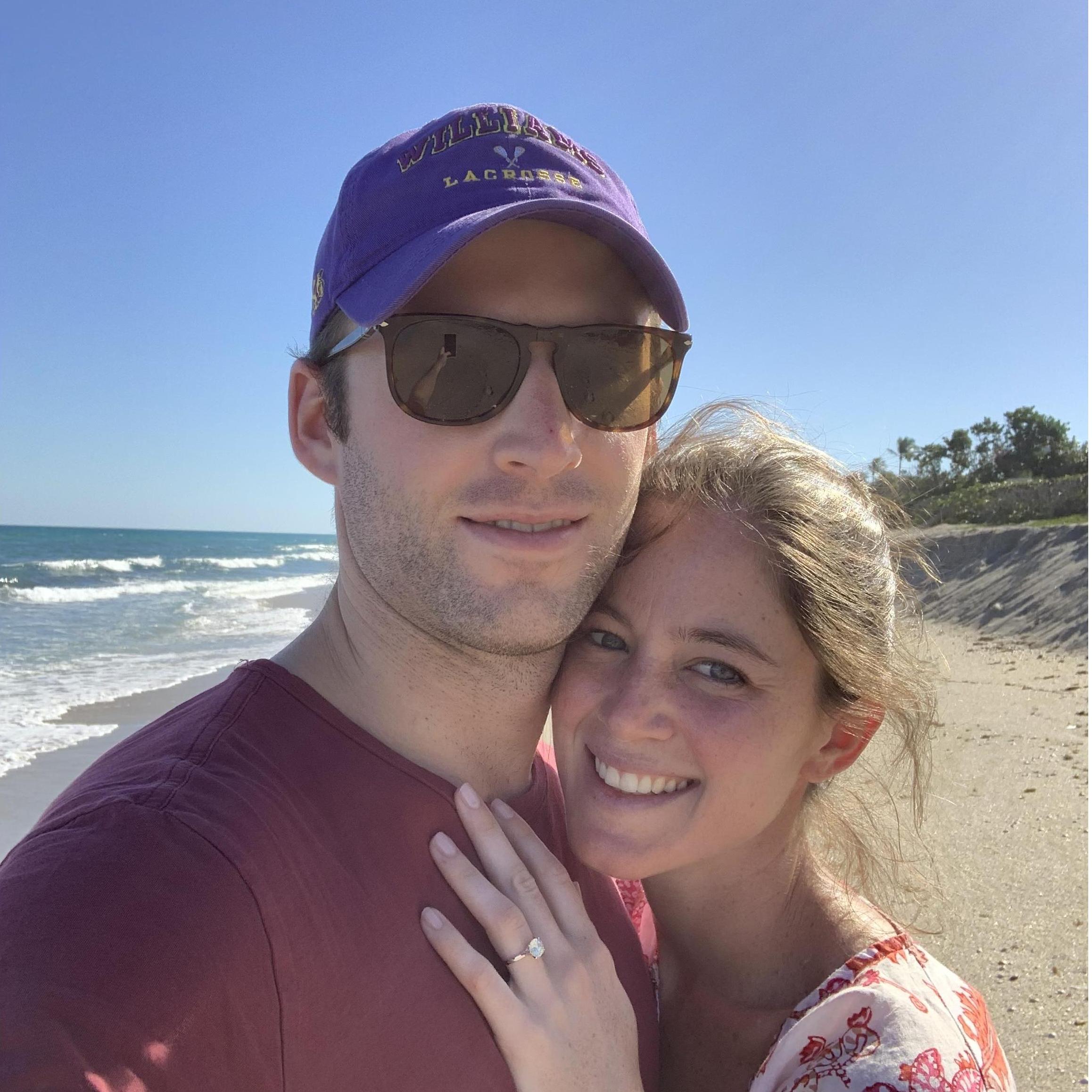 At our engagement spot!