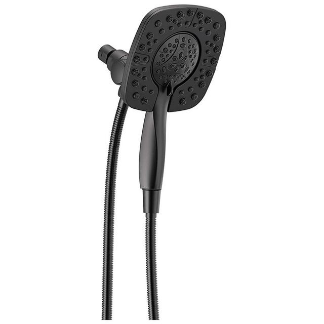 DELTA 58498-BL In2ition Hand Shower Head 1.75 GPM 4-Setting Combo, Matte Black