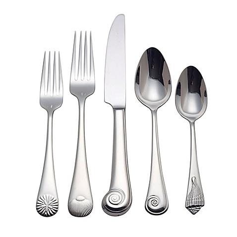 Reed & Barton Seashell 5-Piece Flatware Place Setting