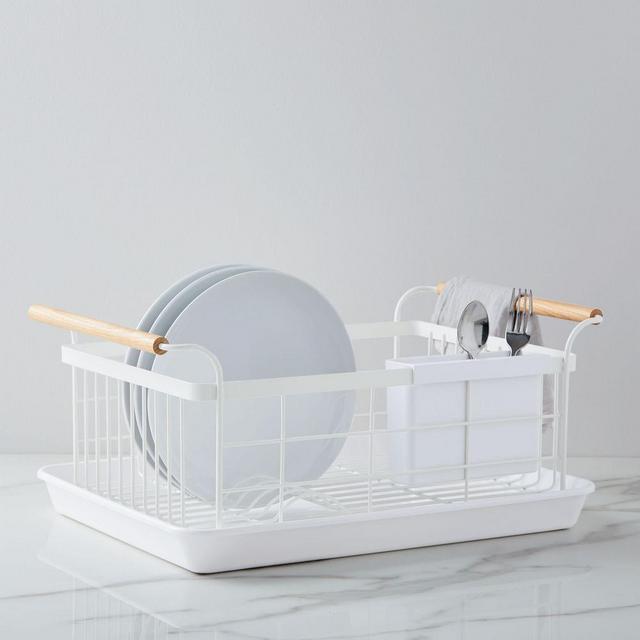 Dish Drainer Rack, White