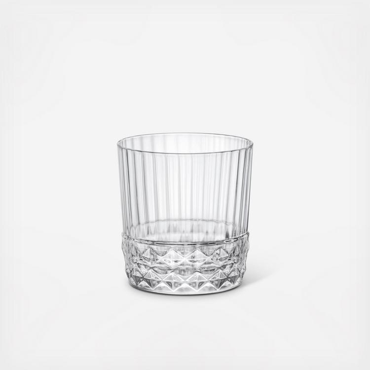 Bormioli Rocco Oxford Bar Double Old Fashioned Glass, Set of 6