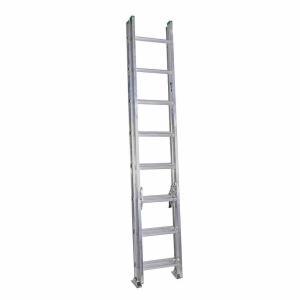 16 ft. Aluminum Extension Ladder with 225 lb. Load Capacity Type II Duty Rating
