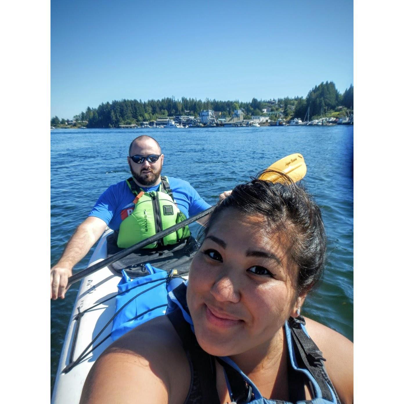 Did not tip the kayak #success