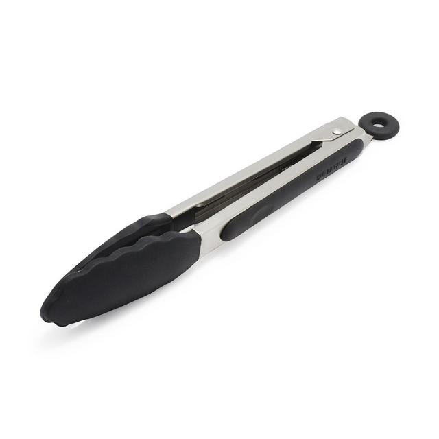 Sur La Table Silicone-Tipped Tongs, 9"