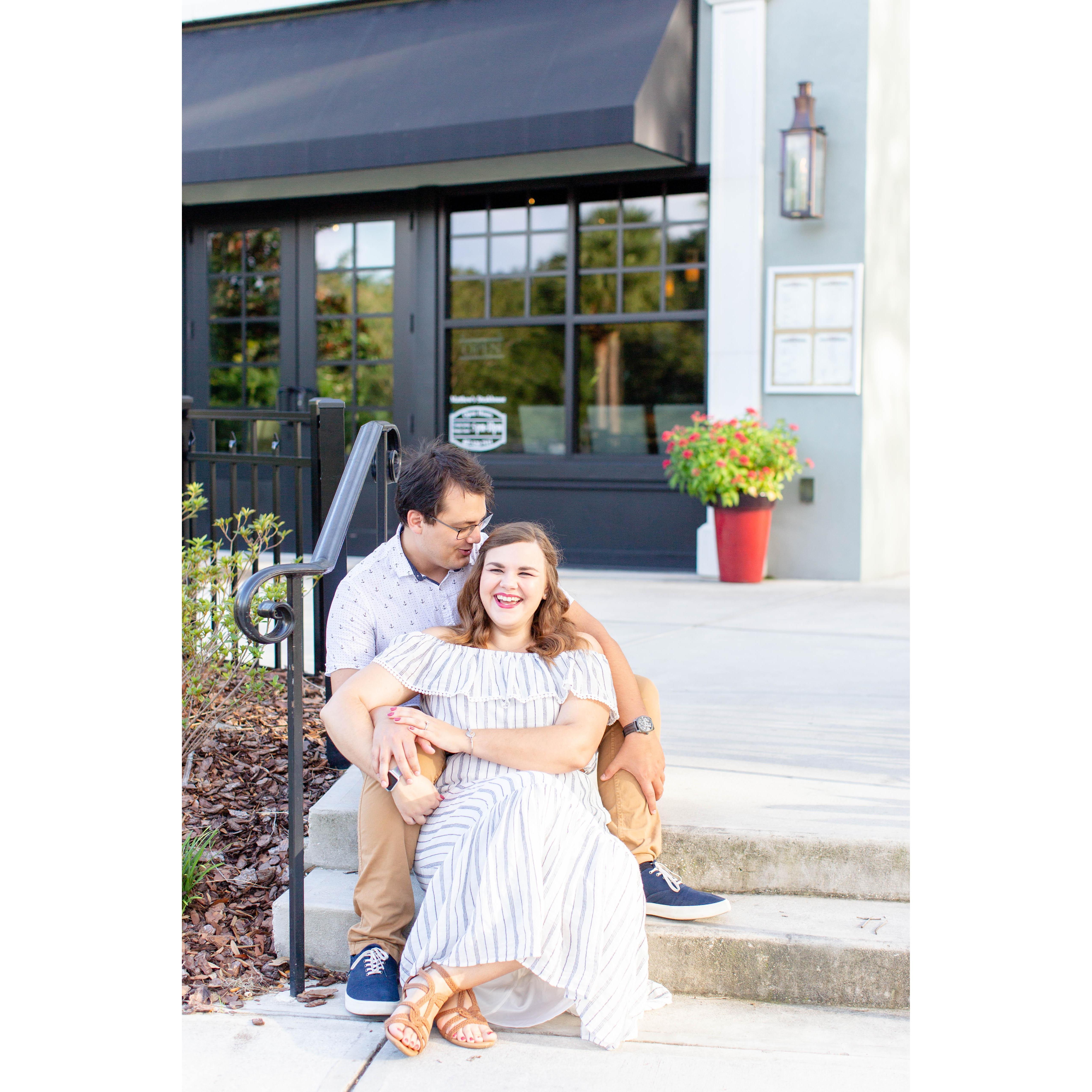 We absolutely LOVED our photographer Madison Snedeker! She was a blast to work with and we can't wait to see how she captures our wedding day. Please let us know if you want her contact information :)
