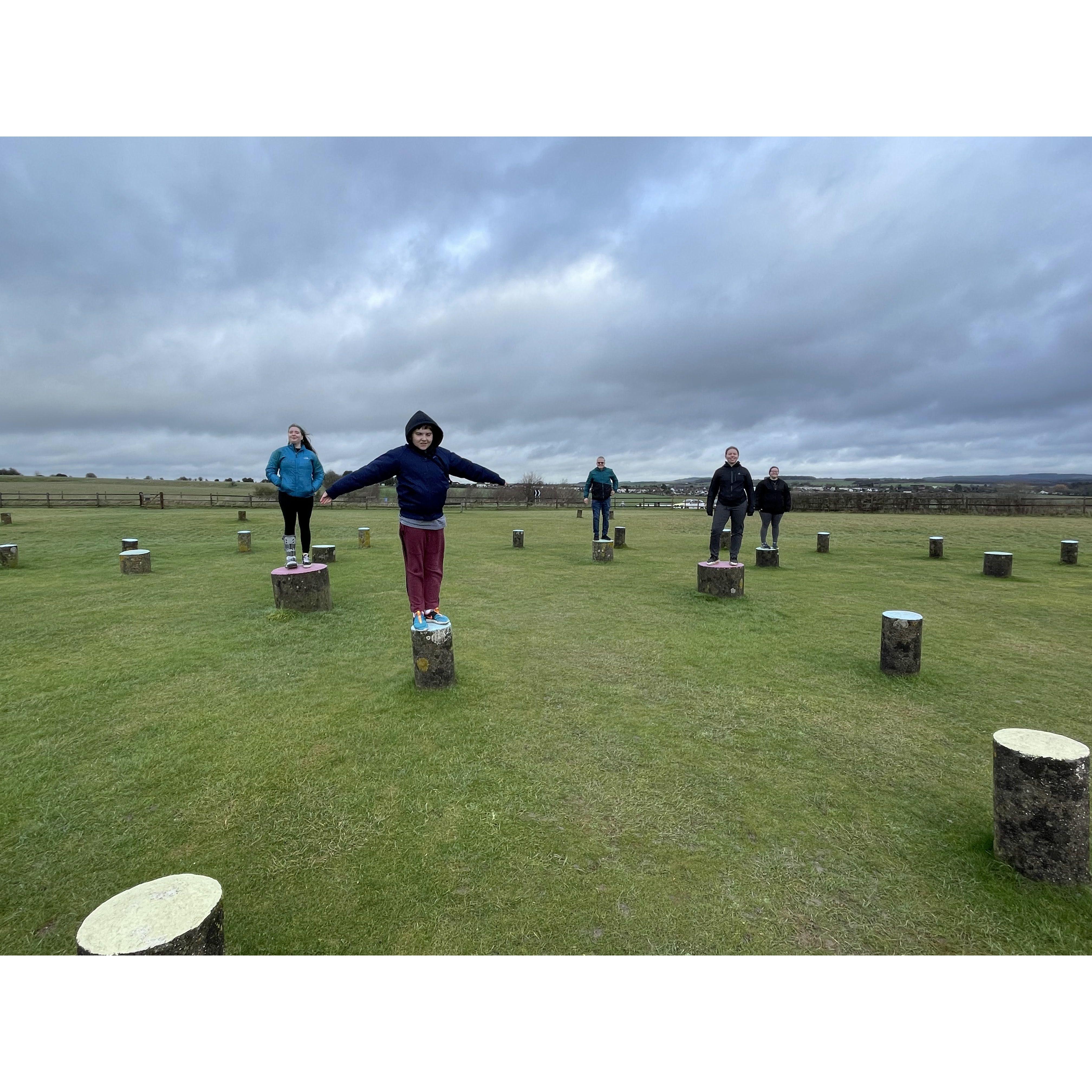 Woodhenge, January 2023