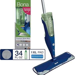 Bona Floor Mop Starter Kit - 1 Spray Mop, 1 Reusable Microfiber Pad, 1 Refillable Multi Surface Floor Cleaner Liquid This item is not available