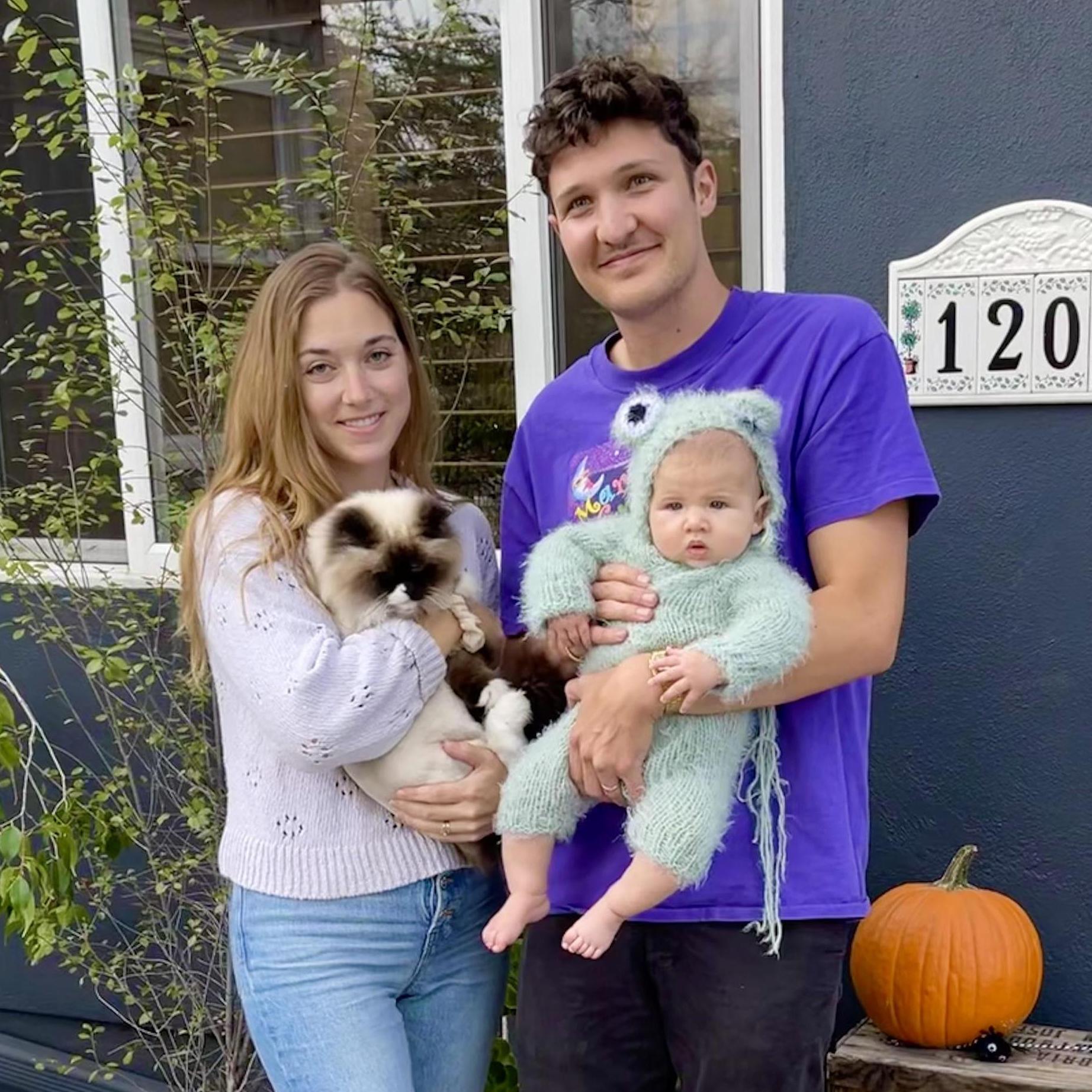 Tessa's first Halloween