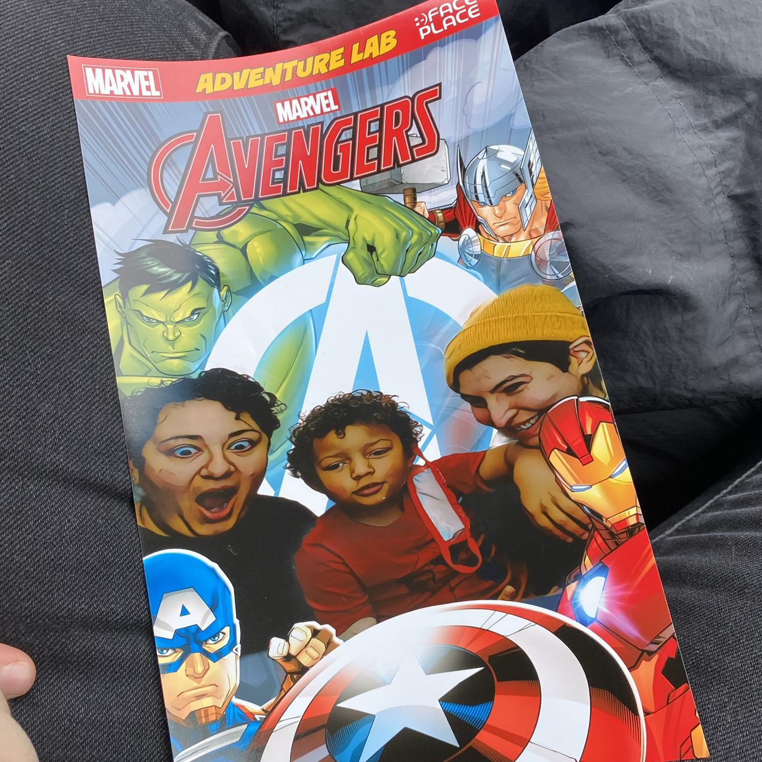 The first photo of all three of us together