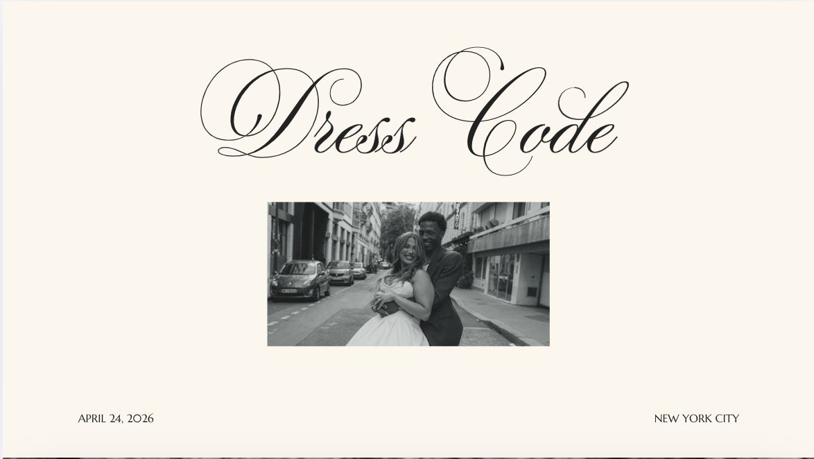 The Wedding Website of Ashtyn Crank and Paris Mosley