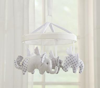 Flying Elephant Mobile