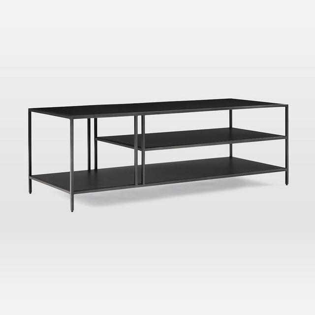 Profile Coffee Table, Antique Bronze