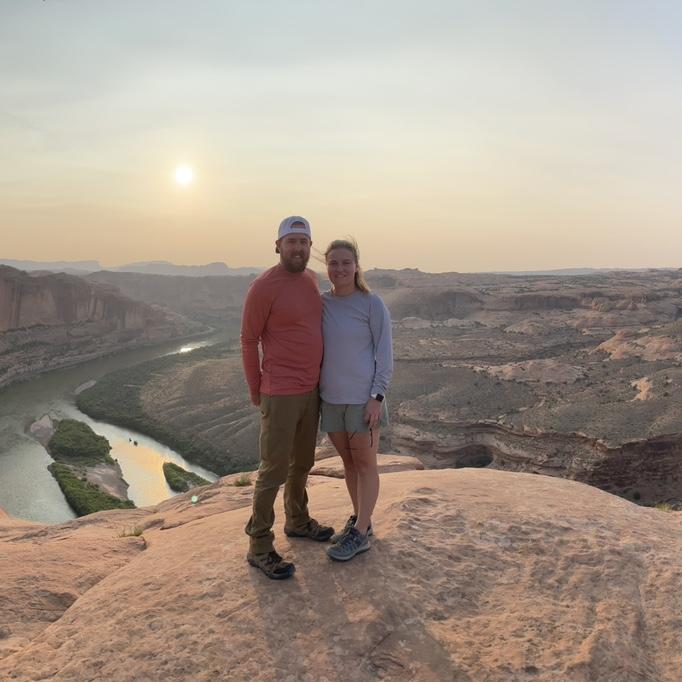 Moab, UT where we went off-roading at Hell's Revenge!