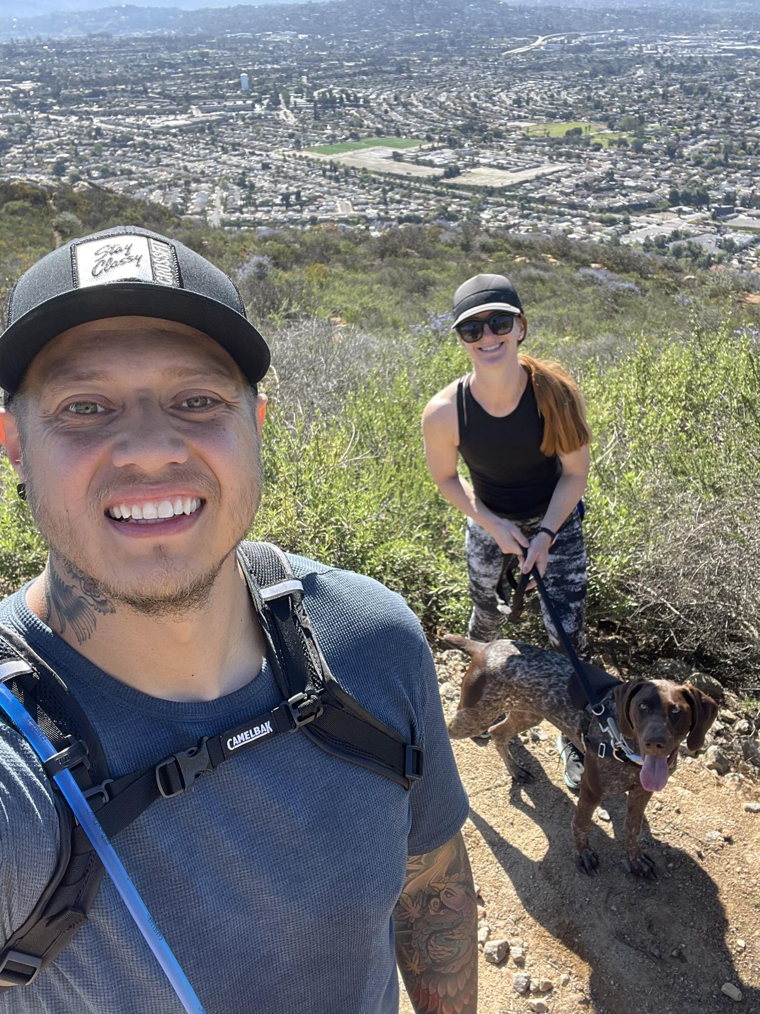 Hiking with Mazie