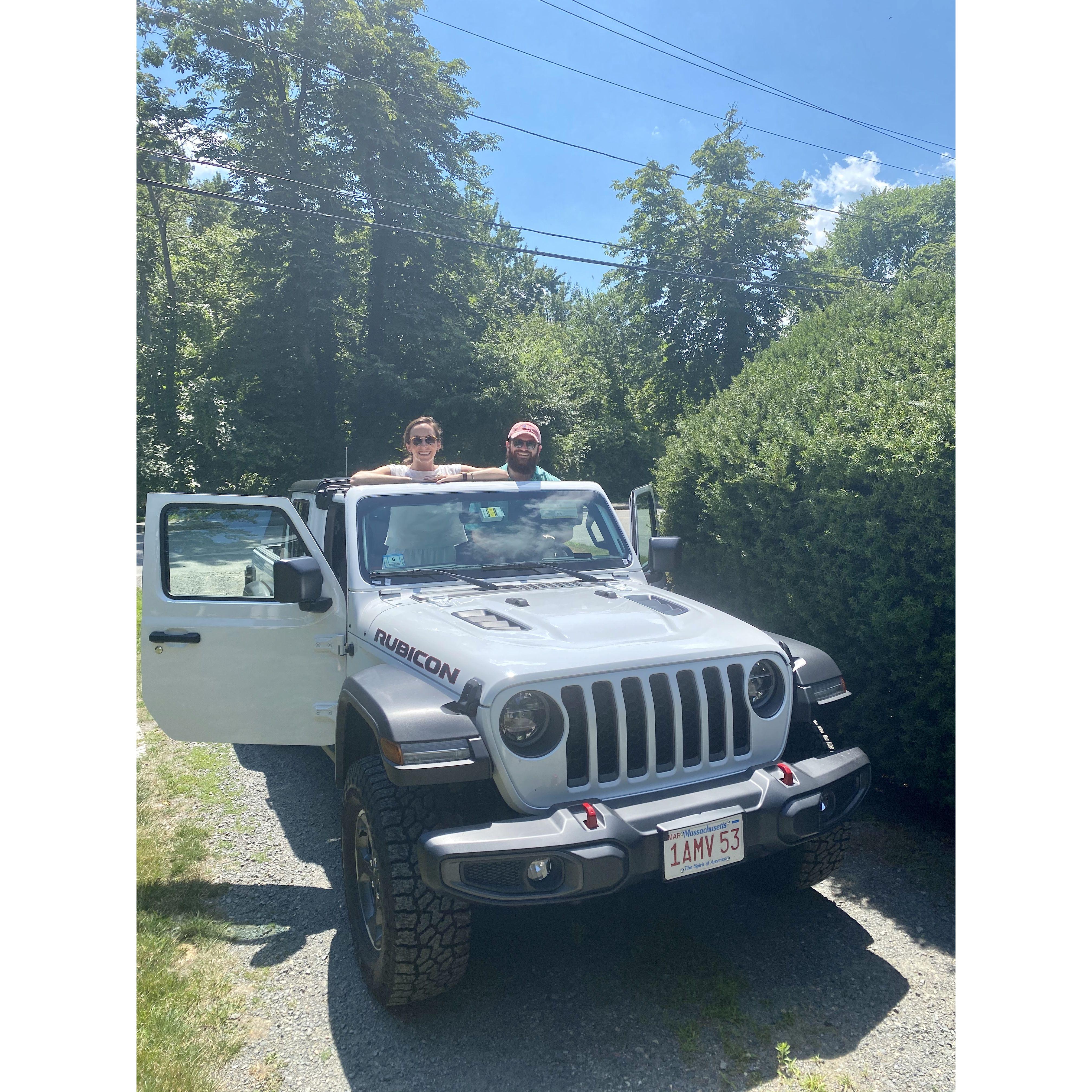 Our hot wheels for a week in Cape Cod
