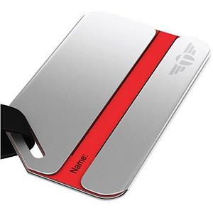 Privacy Luggage Tag Stainless Steel Metal