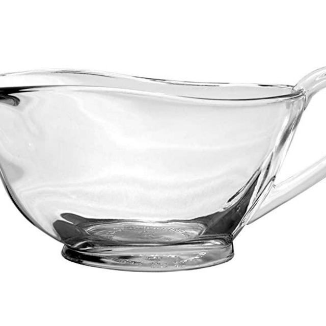 Anchor Hocking Presence Gravy Boat, Glass, 16-Ounce