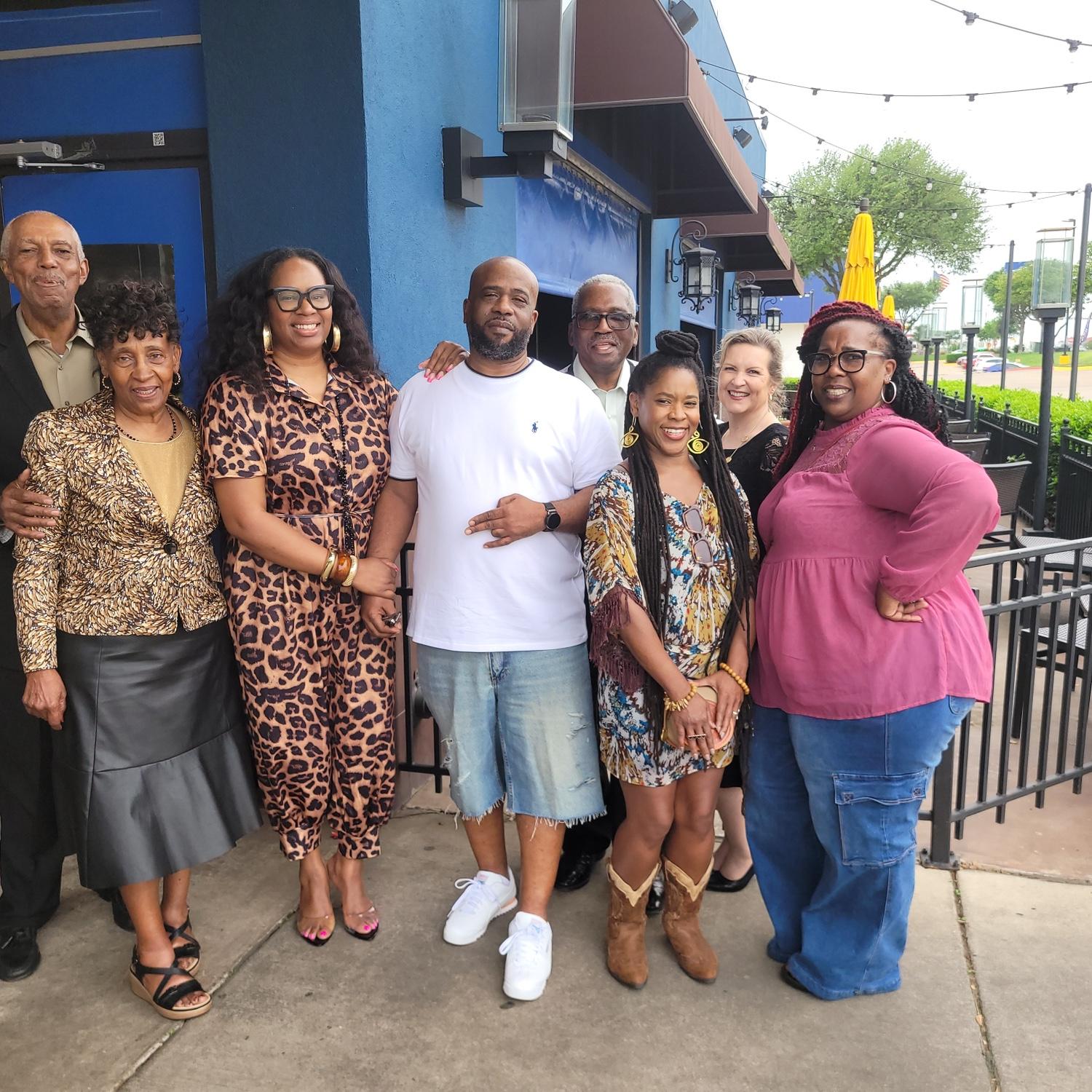 Josh’s birthday dinner with his immediate family and friends.