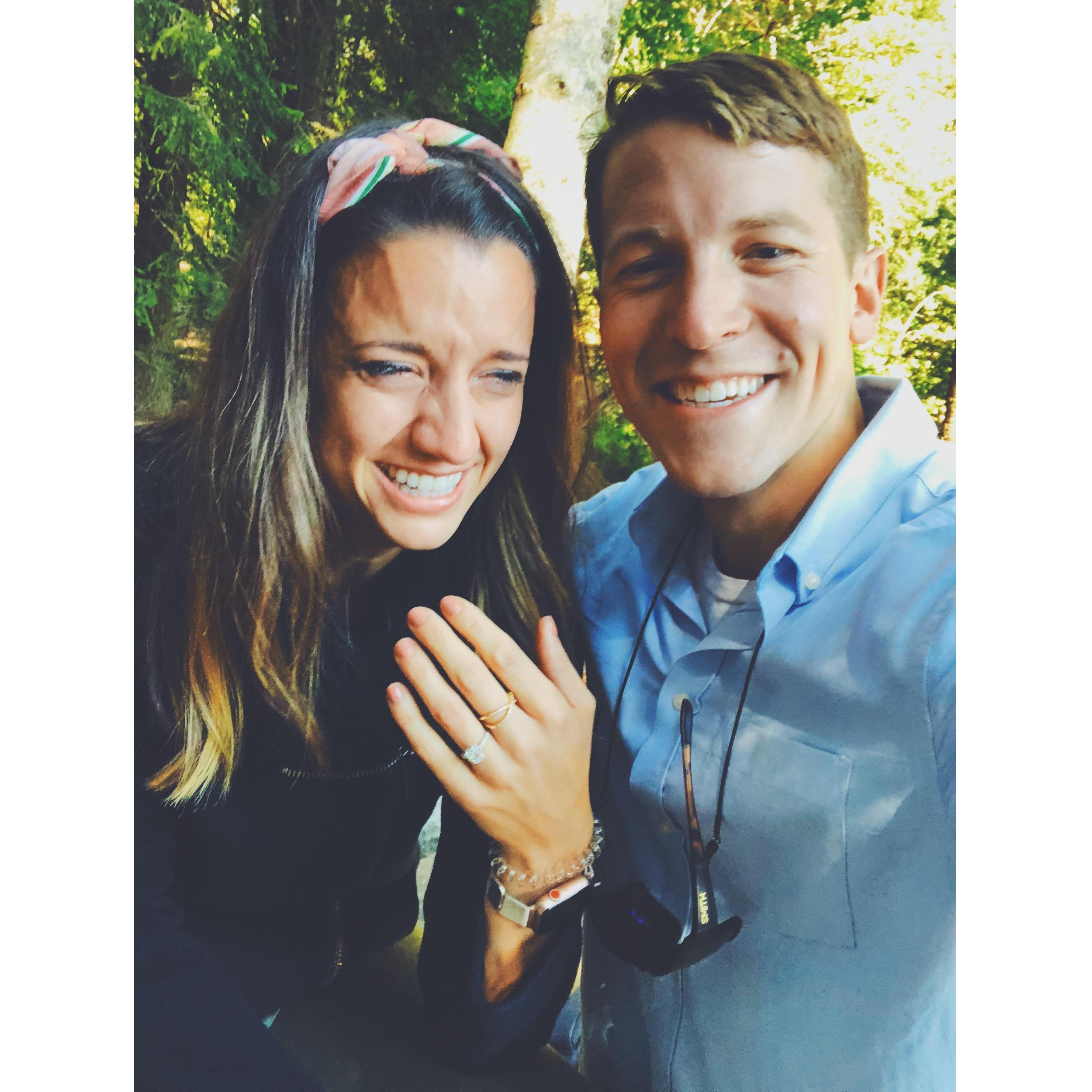 She said Yes!