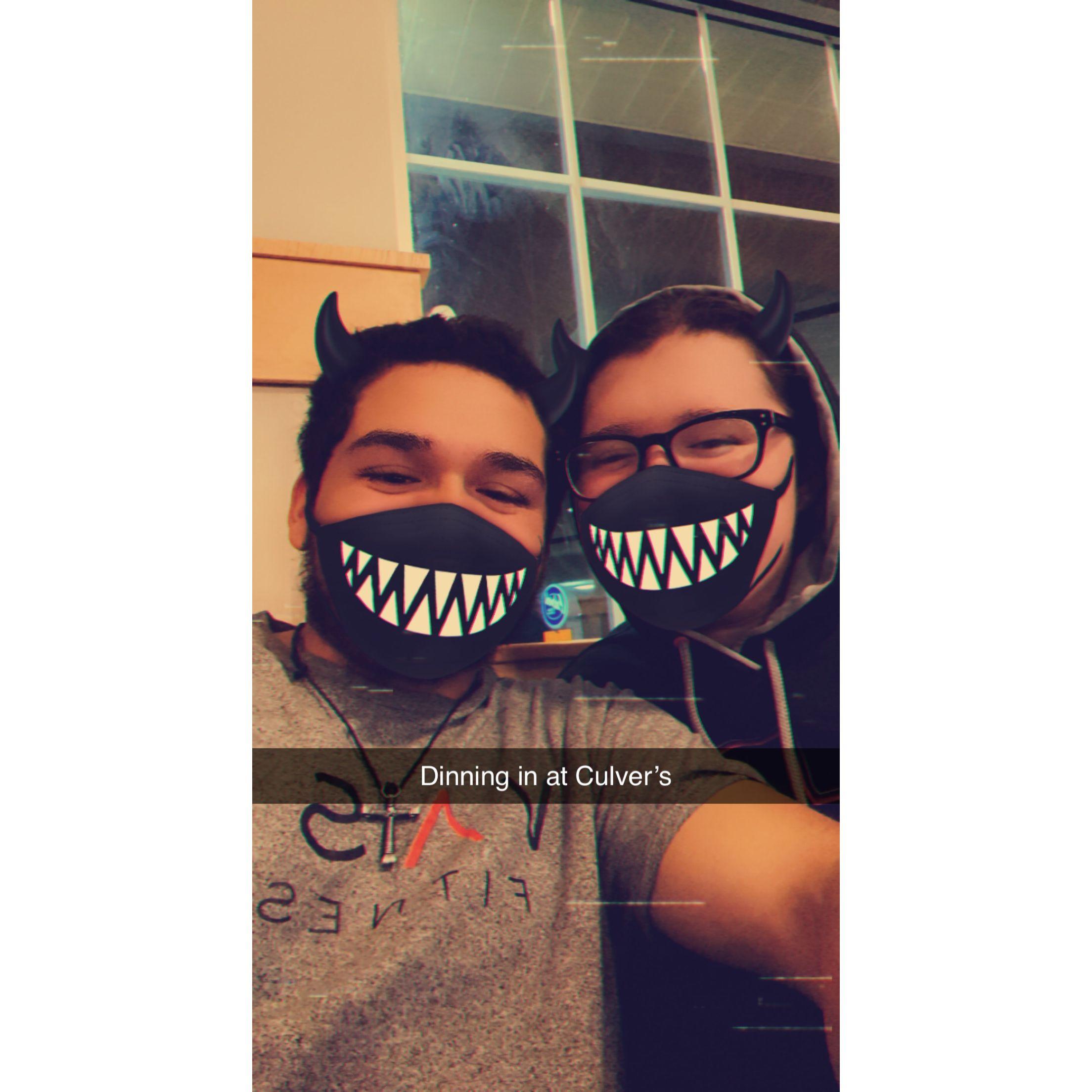 first date after we finished moving in to our first apartment 2020