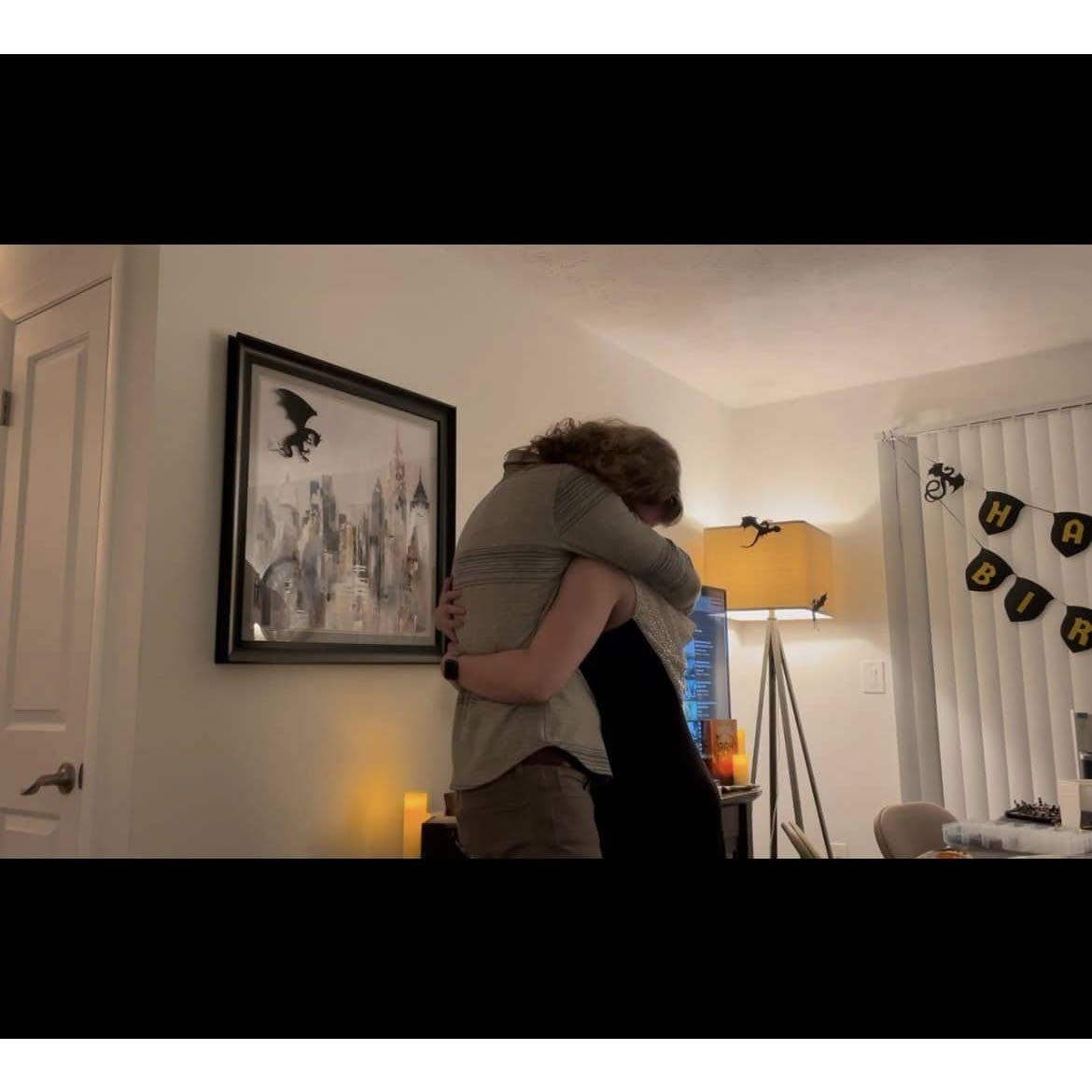 Screenshots from the engagement video Alex managed to capture without me noticing!