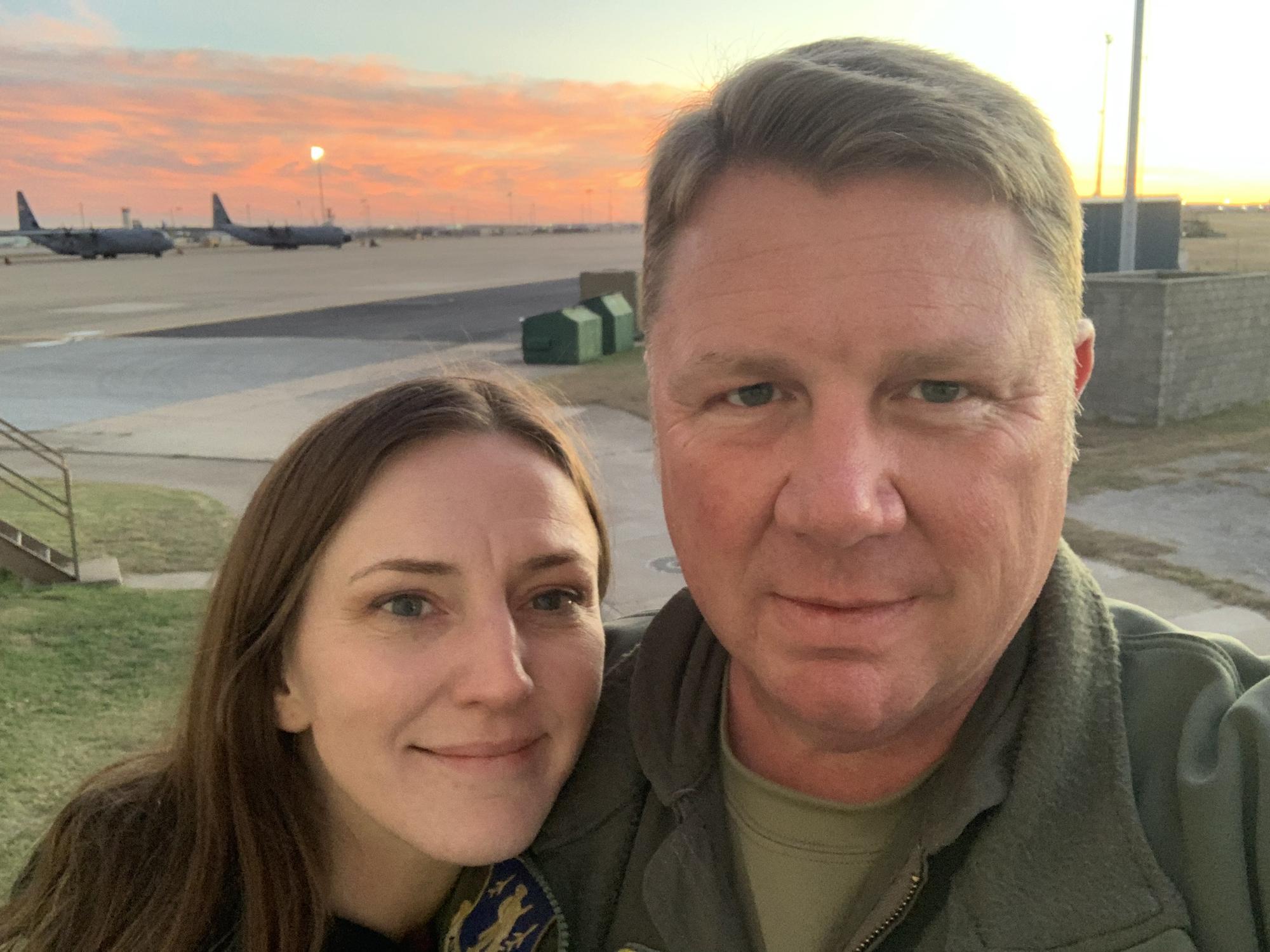 Sunsets and C-130s