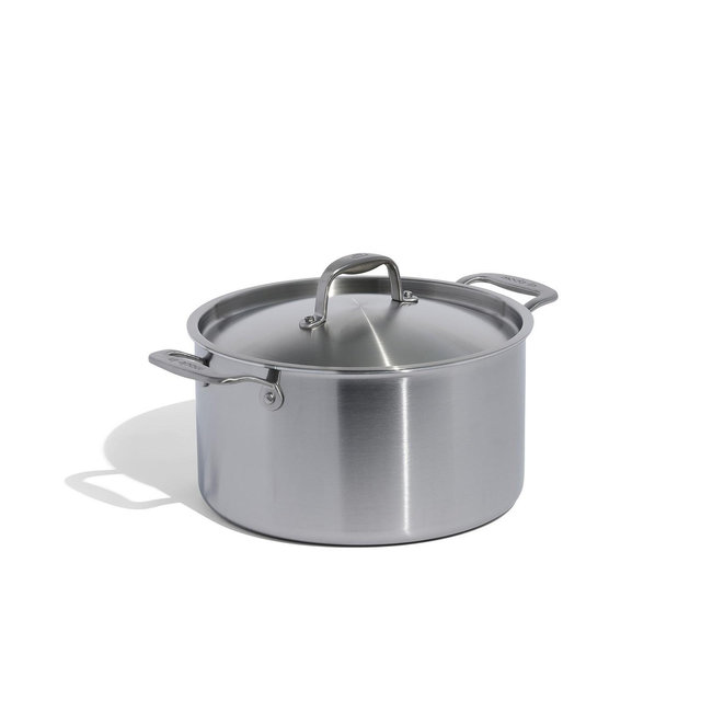 Made In Stainless Steel Clad 8-Quart Stock Pot with Lid