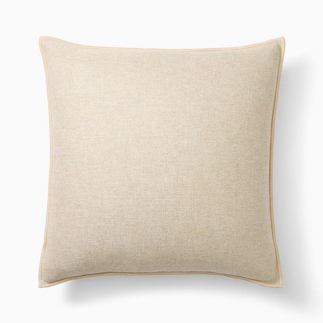 Classic Linen Pillow Cover, 20X20, Natural Flax