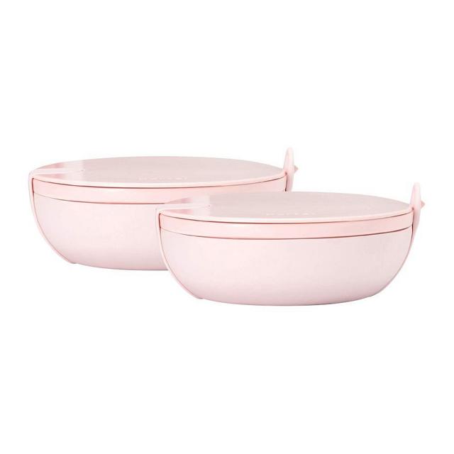 Porter Ceramic Bowl, 2 Piece Set, Blush