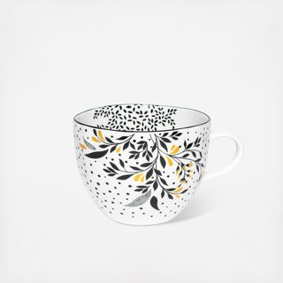 Sara Miller Artisanne Noir Coffee Mug