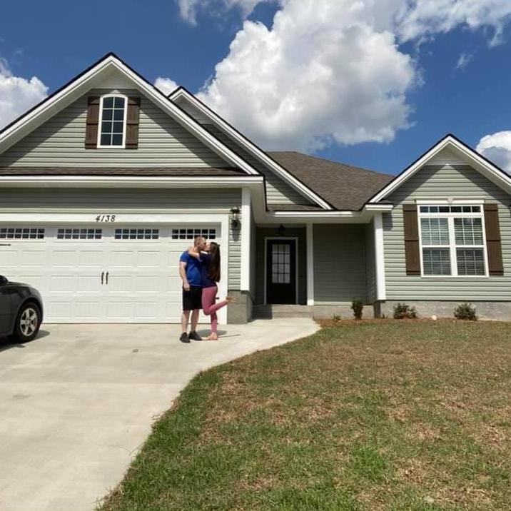 When we bought our first house!