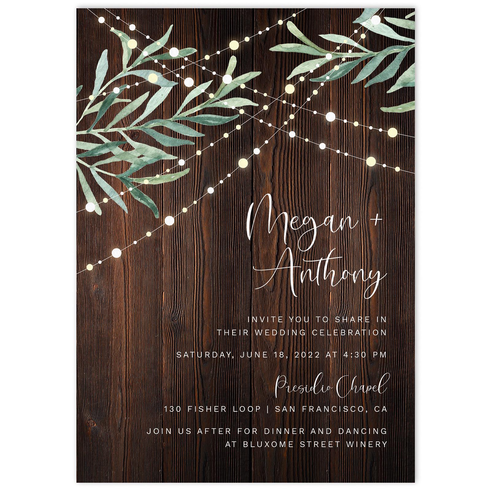 Barn & Country Wedding Invitations Zola