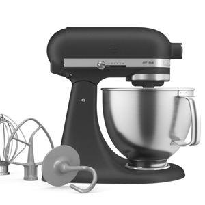 KitchenAid Artisan Series 5 Quart Tilt-Head Stand Mixer with Premium Touchpoints - Cast Iron Black