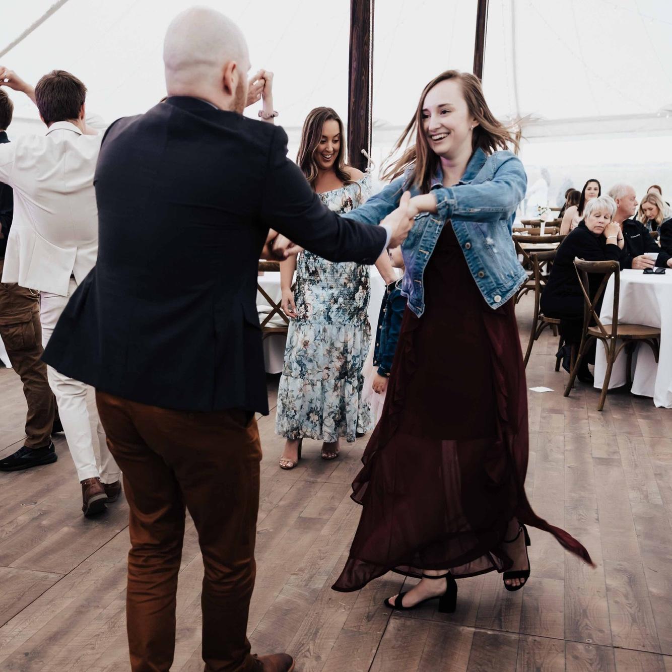 Wedding dancing