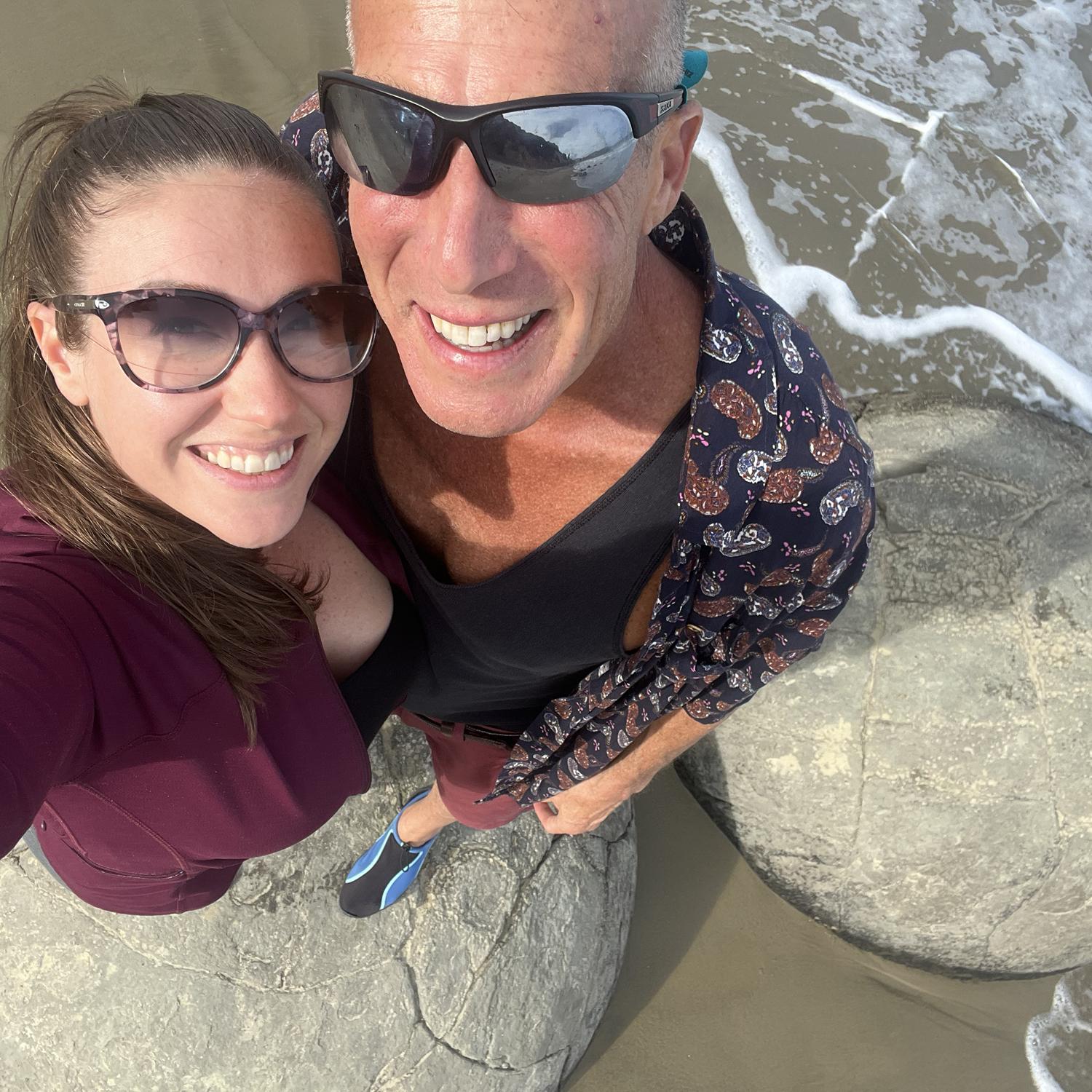 The Moeraki boulders!