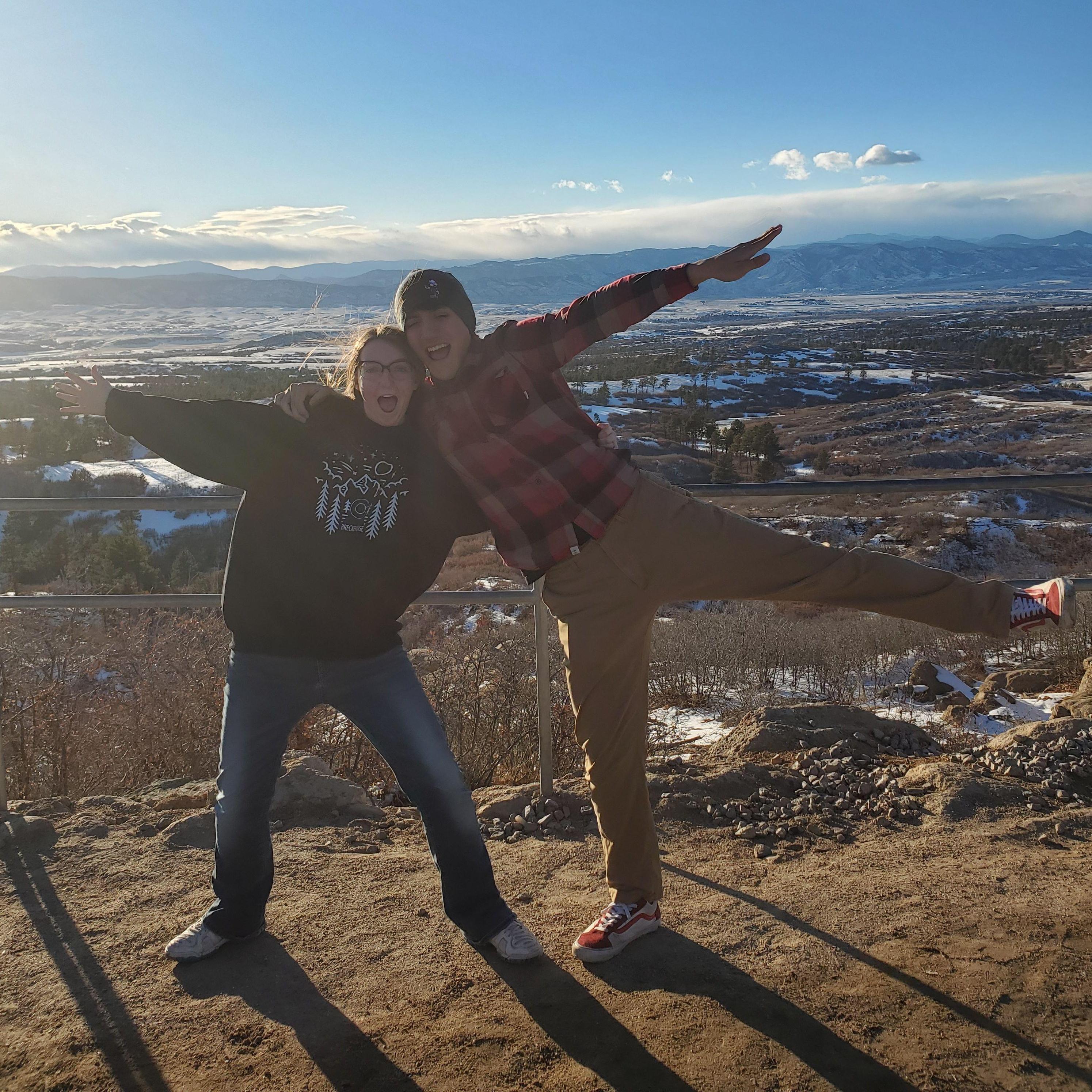 Our trip to Colorado was full of firsts! This was our first trip together, Dominic's first time to Colorado, first time meeting my childhood friends, and first time Dominic said he loved me! (Dec. 2019)