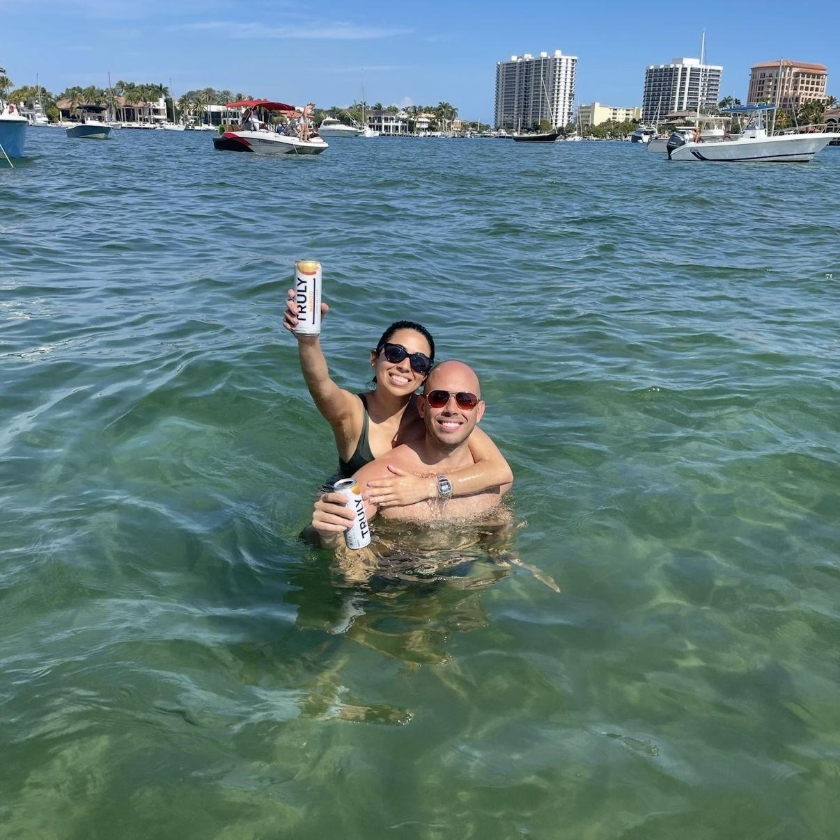 First picture together back in February, 2022.