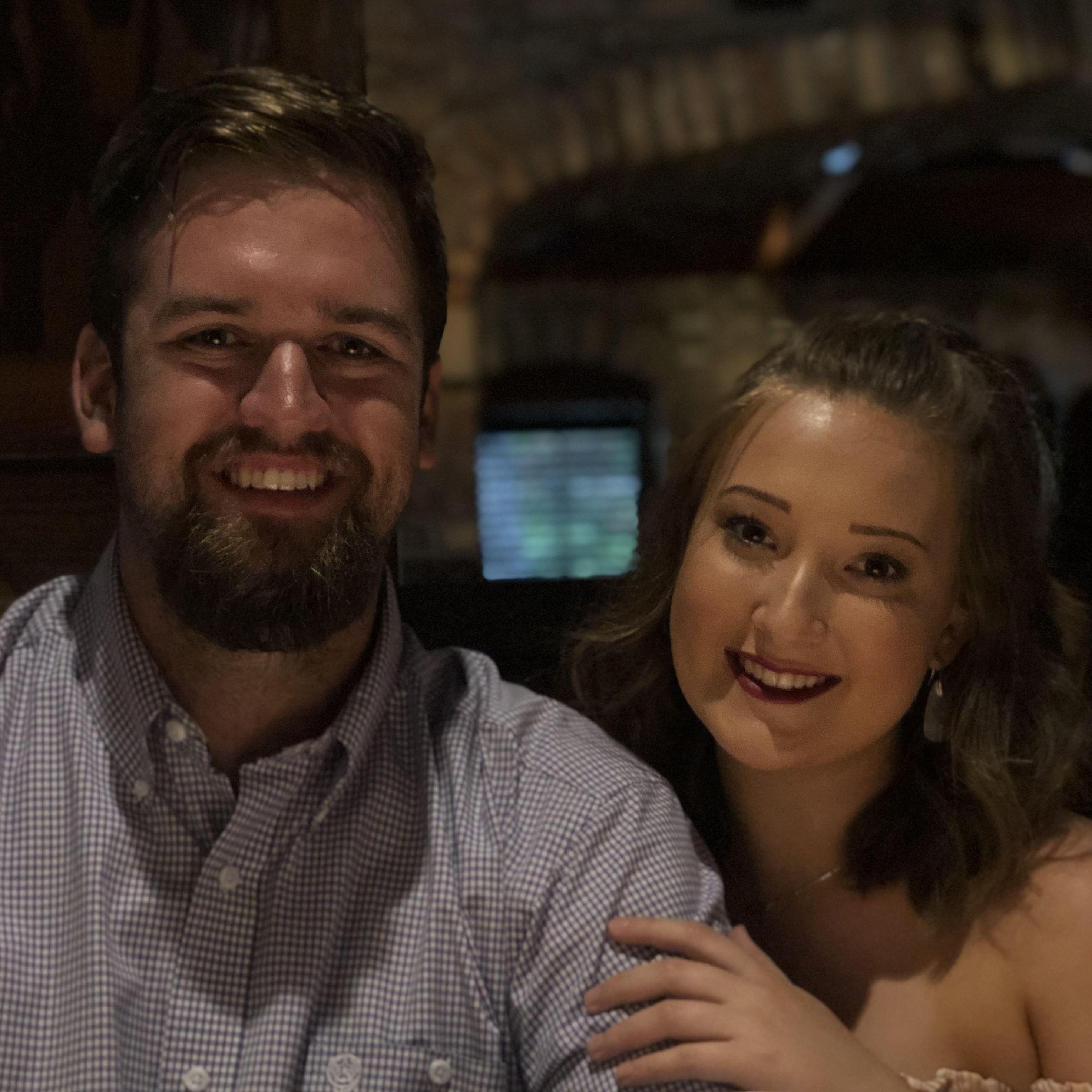 One of our first dates together!