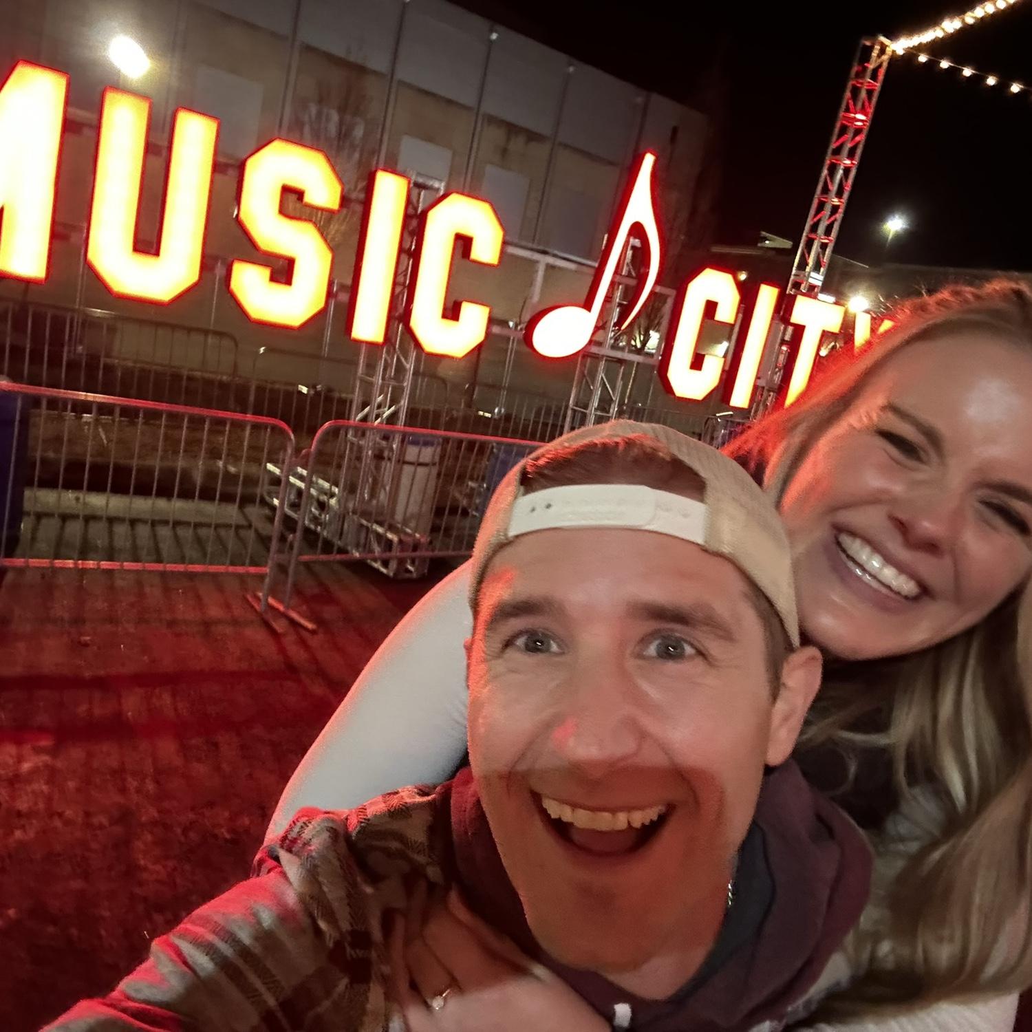 December 31, 2022 - NYE in Nashville. We got to see Brooks and Dunn, Kelsea Ballerini and Zac Brown Band for free. Oh and saw Ohio State lose the college football playoff from a missed field goal.