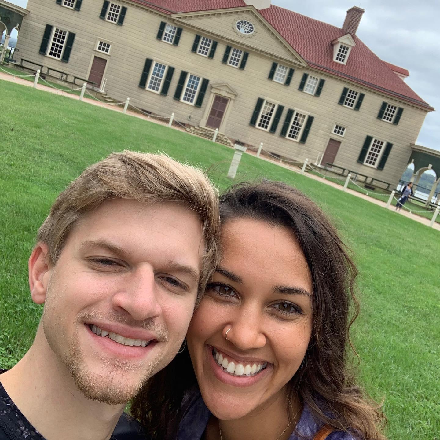 My birthday. Hamilton tour and house tour at Mt Vernon. He knows my nerd side too well :)