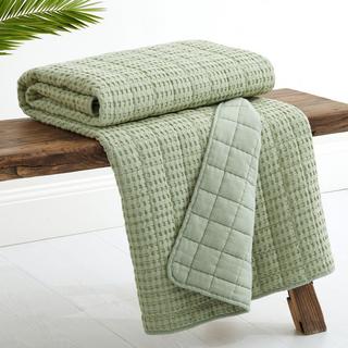 Mills Waffle Quilted Throw