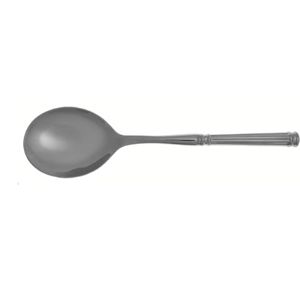 Nyssa (Stainless) Casserole Spoon with Smooth Stainless Bowl HC by Fortessa