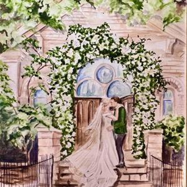Our Wedding Painting