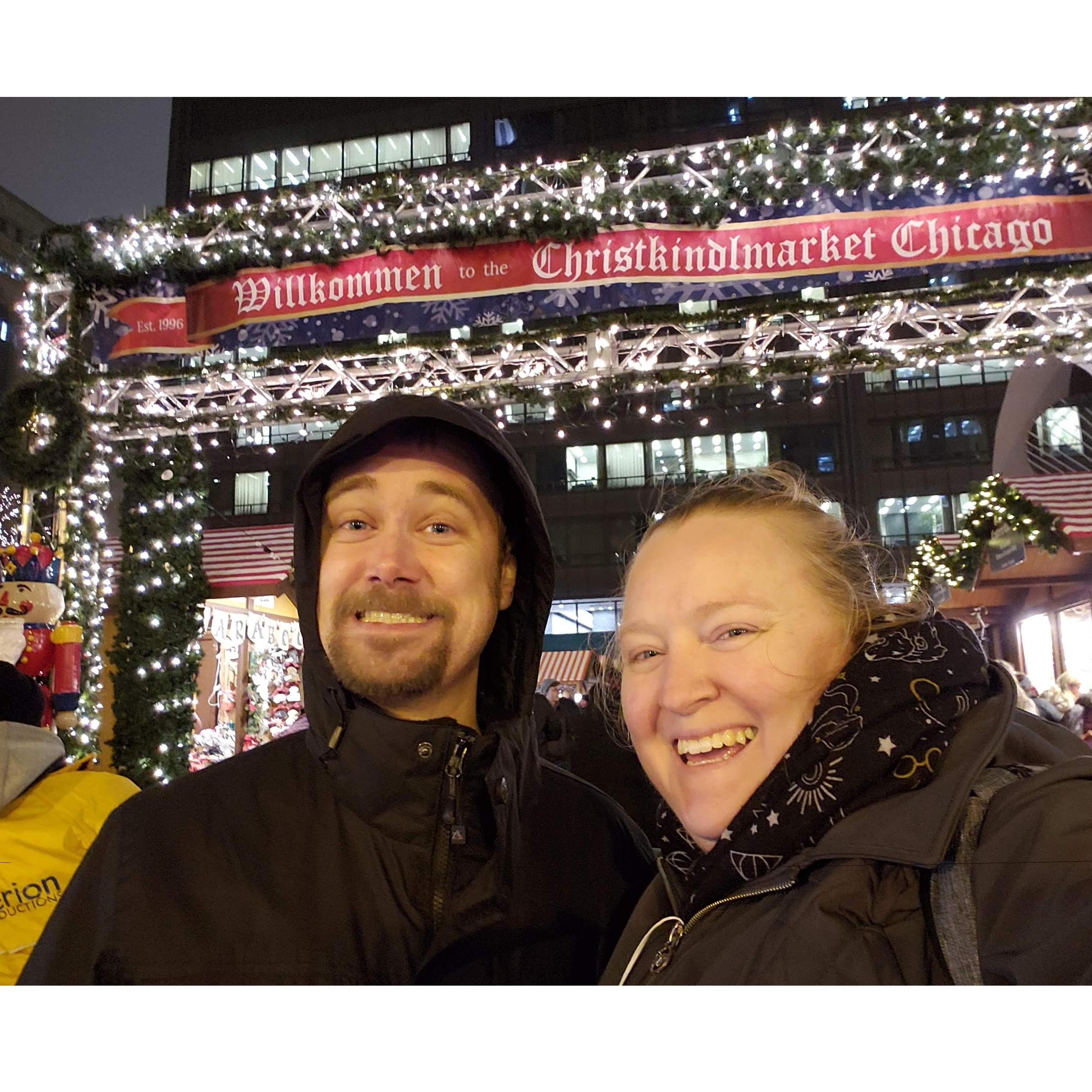 We really do like Christmas, another tradition...Christkindlmarket