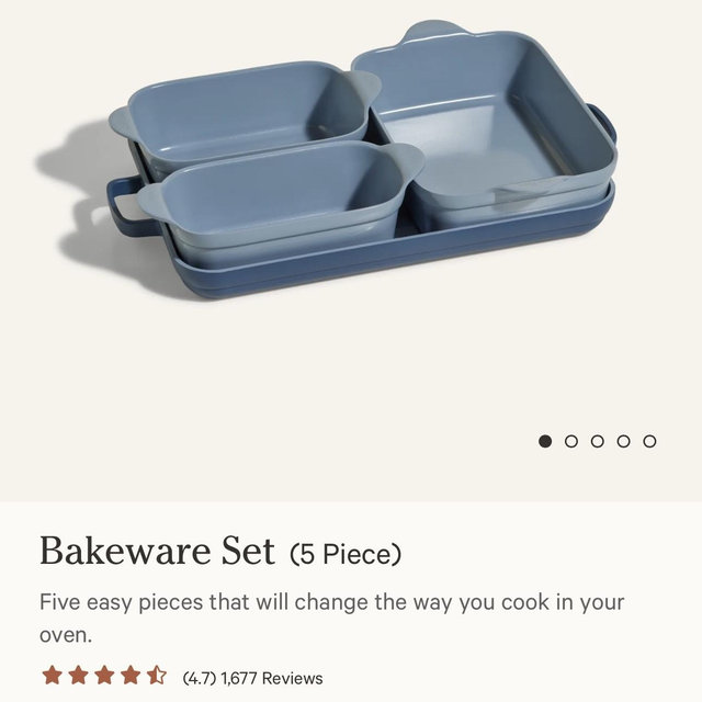 Bakeware Set (Blue Salt)