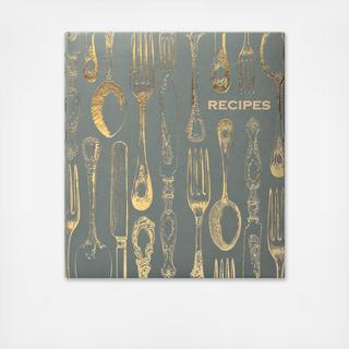Gold Vintage Recipe Keeper