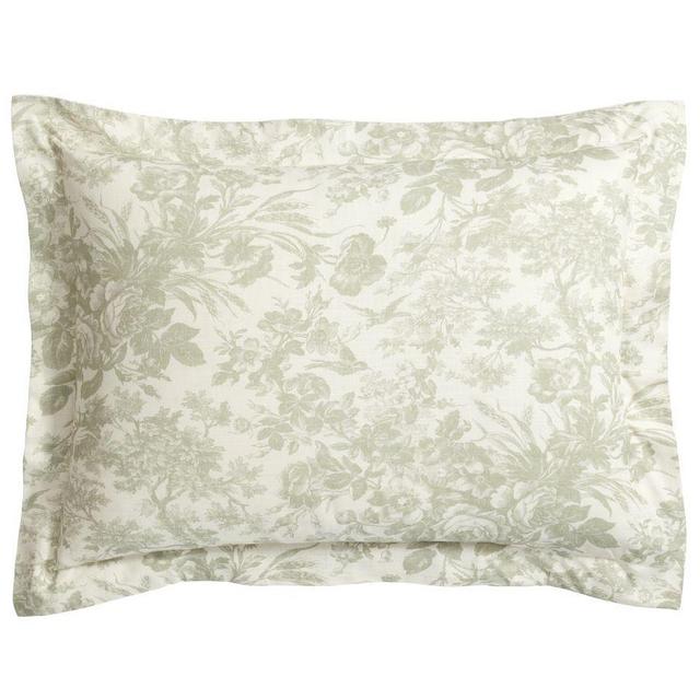 Sorrel Toile Sham, Loden, Standard, Set of 3
