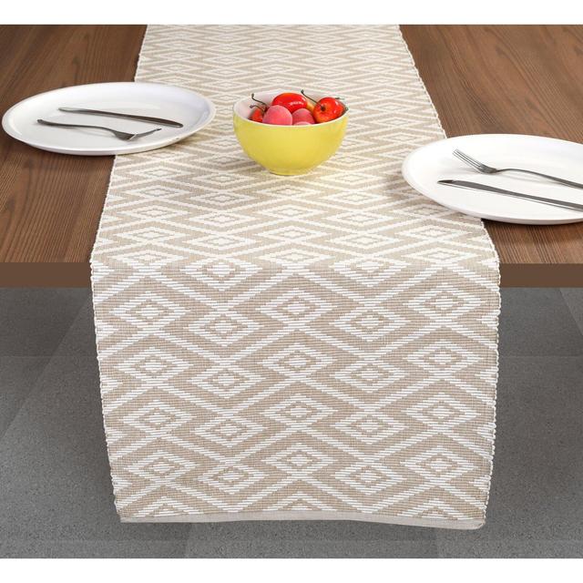Cleobury Diamond Weave Table Runner