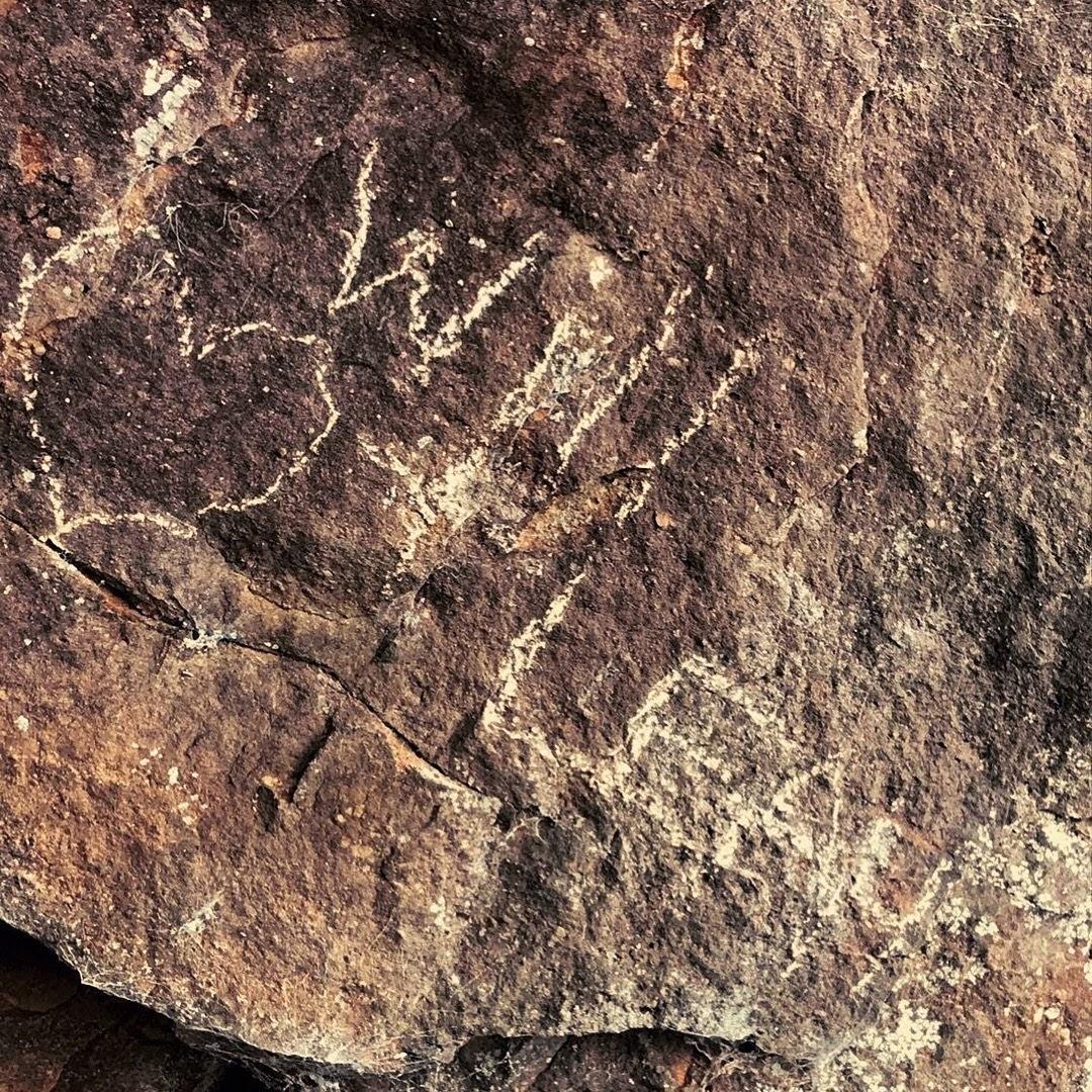Will and I took a hike in Alabama while visiting his brother. Of course we had to leave our love mark.